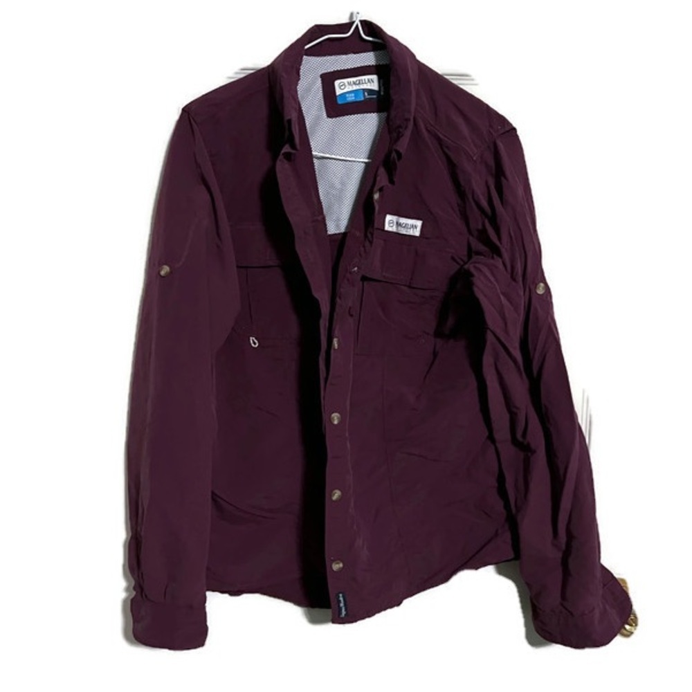 Purple Magellan Fishing Shirt (L)